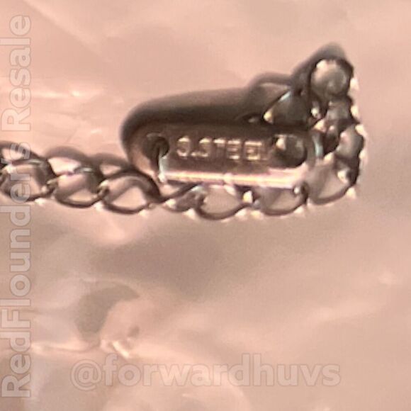 Bundle Sale 3 for $15 | Stainless Steel Chain Bracelet - Silver Tone Metal NEW - Picture 5 of 7